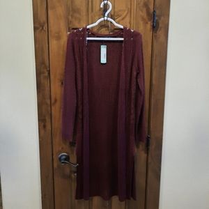 Love Always Benhill Pointelle Duster Cardigan